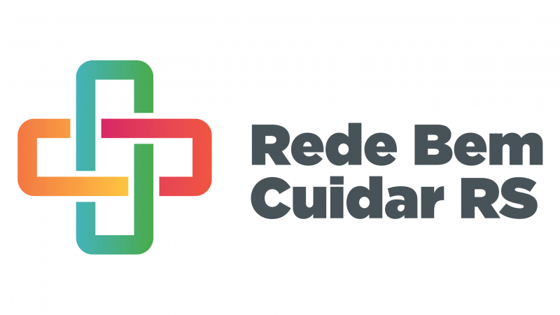 A imagem mostra o logotipo do Rede Bem Cuidar RS.